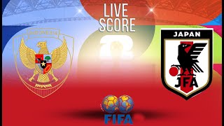 🔴 LIVE SCORE  INDONESIA VS JAPAN  FIFA WORLD CUP 2026 AFC ASIAN QUALIFIERS [upl. by Ettezzus]