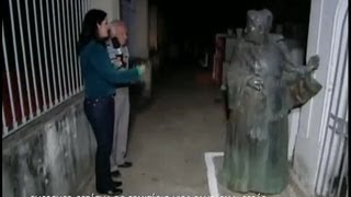 Conheça a quotassustadoraquot lenda da estátua de bronze [upl. by Fredra]