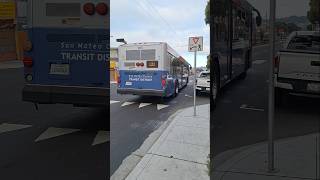 SamTrans 905 on Route 121 at Mission amp Evergreen [upl. by Aundrea12]