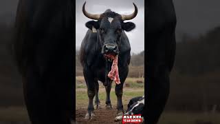 quotBull Gone Rogue Shocking Moment a Bull Kills and Eats a Dogquot [upl. by Mckenzie]