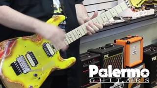 Palermo Charvel San Dimas Conversion Burnt Lemon Paisley Custom Relic [upl. by Virgilia]