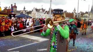 Basler Fasnacht Gässle am Zischtig 2012 [upl. by Marji347]