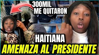 HAITIANA 4M€N4ZA AL PRESIDENTE LUIS ABINADER Y SE BURLA DE MIGRACIÓN [upl. by Nealah262]