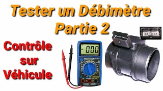 PRATIQUE contrôler le débimètre dair partie 2 [upl. by Yrreb591]