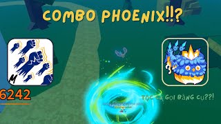 Combo Phoenix V2 ONE SHOT 30M Trong Update 20 Blox Fruit [upl. by Zoubek540]