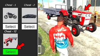 New Tractor Trolley Cheat Code in Plugin in Indian Bike Driving 3D 😱🔥 Tractor Code  Harsh in Game [upl. by Lalla]