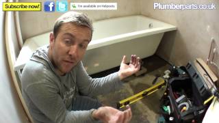 HOW TO INSTALL A BATH  Plumbing Tips [upl. by Chung]