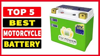 Top 5 Best Motorcycle Battery In 2024 [upl. by Alford]