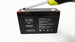 6V 12Ah Sealed Lead Acid Battery From Sigma Power Systems [upl. by Elik]