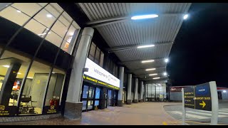 Leeds Bradford International Airport Tour  Airport Vlog and Jet 2 Flight to Lanzarote Hyper lapse [upl. by Pauwles662]