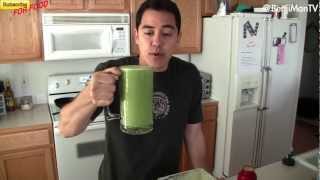 Green Protein Smoothie  BenjiManTV [upl. by Dijam]