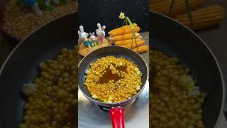 Simply eat some caramel popcorn at home The method is very simple Popcorn food tutorial Who k [upl. by Iraj]