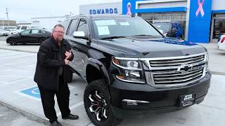 2018 Tahoe Black Widow Edition  SCA Performance with a 6 INCH LIFT [upl. by Gerk]