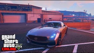 GTA 5 Online  Benefactor Schlagen GT Customization Mercedes Benz AMG GT [upl. by Ikkaj]