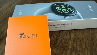 Tauri Tempered Glass Screen Protector for the Google Pixel Watch 3 Installation and Review [upl. by Eseilenna]