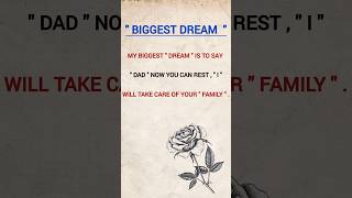 Biggest dream 2024 motivation viralvideo quotes shorts [upl. by Finn]