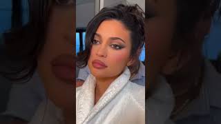 Kylie jenner makeup tutorial ✨ kylie jenner glam kyliejenner makeup kyliecosmetics kardashian [upl. by Arutek]