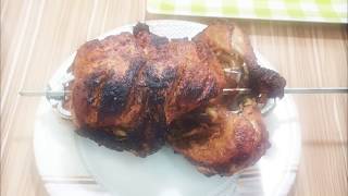 chargha rotisserie at home How to cook chicken rost in oven rotisserie [upl. by Good928]