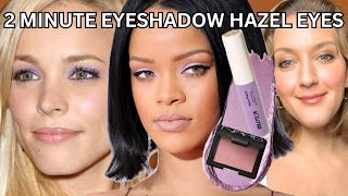 2 MINUTE EYESHADOW FOR HAZEL EYES [upl. by Erdna]