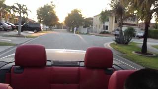 BMW E93 convertible top open while driving coding [upl. by Scribner]