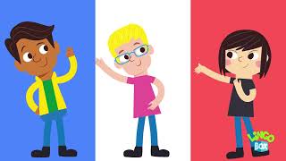 French Say your name song  Tu tappelles comment Je mappelle French song French songs for kids [upl. by Nylatsyrc67]