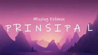 Missing Filemon  PRINSIPAL Lyrics [upl. by Herrmann]