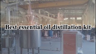 Best essential oil distillation kitdistillation distillery essentialoils gallon [upl. by Apul]