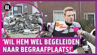 ZIEN Woeste Bas dumpt megalading troep in tuin wanbetaler [upl. by Pandolfi]