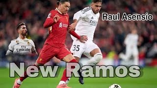 Raul Asencio Vs Liverpool 271224 IsHe the New ramos [upl. by Haramat]