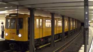 UBahn Berlin  UBahnhof TheodorHeussPlatz U2 HD 1080p [upl. by Barbra]