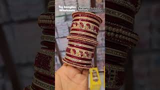 Lac bangles wholesale Contact 9460223472 for wholesale enquiry wholesale lacbangles trending [upl. by Fachini]