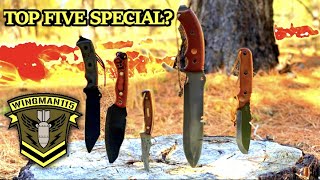 5 Knives That Make Me Happy  Tag Video From Junkyard Fox [upl. by Nola497]