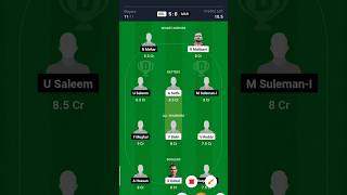 BBL vs MAR Dream11 Team  BBL vs MAR ECS T10 Dream11 Prediction  BBL vs MAR GL Team Today Match [upl. by Hannavahs]