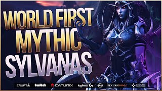 Echo x Mythic Sylvanas Windrunner World First  Sanctum of Domination  WoW Shadowlands [upl. by Irmo]