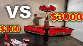 100 vs 3000 RC Airplane [upl. by Orvie]