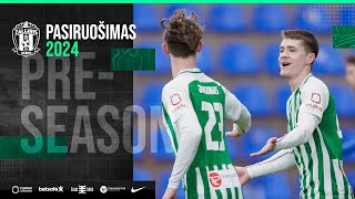 Įvarčiai  Goals  Žalgiris  Hegelmann  Pasiruošimas 2024 [upl. by Leva]