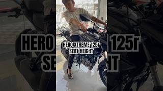 Xtreme 125r Checking seat height With 54 Fit Height Rider xtreme125r xtreme125seatheight [upl. by Savage945]