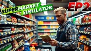 GER BORT PRODUKTER NÄSTAN GRATIS  EP2  Supermarket simulator [upl. by Kipper]