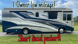 Short Luxury Diesel Pusher Just arrived 2020 Newmar Ventana 3407 only 239995 [upl. by Anniahs]