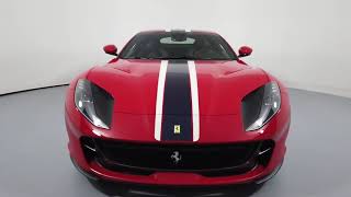 2020 Ferrari 812 Superfast  Rosso Corsa and Nero  Ferrari of San Francisco [upl. by Skye642]