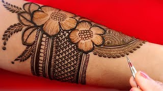 Full Hand Bridal Mehndi DesignsNew latest Dulhan wedding Mehndi Designs 2023 Muslim Bridal Mehandi [upl. by Lirrehs996]