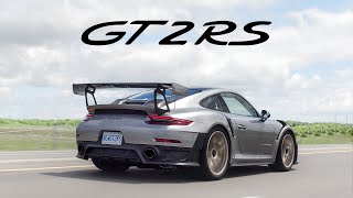 2018 Porsche 911 GT2 RS Review  The 2nd Fastest Car In The World [upl. by Isdnyl]