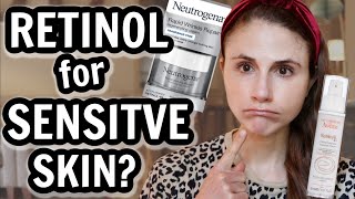 How to use RETINOL if you have SENSITIVE SKIN Dr Dray [upl. by Nyrek]