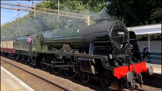 46100 Royal Scot on The Welsh Dragon Tour  150924 [upl. by Tseng]