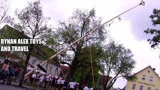 Our May 1 Tradition – The Maypole Maibaum [upl. by Janetta]