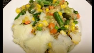 Weight Watchers Friendly Dinner Recipe Shepherds Pie Comfort Food Time 6 Points [upl. by Eldnek409]