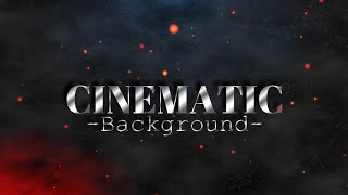 無料動画素材 映画予告風 背景 CINEMATIC background Title template [upl. by Eidahs]