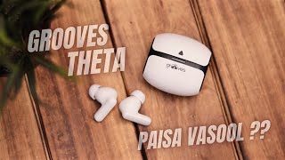 Grooves Theta TWS Gaming Earbuds Unboxing amp Review  Best Gaming Earbuds Under 1500 [upl. by Noemi678]