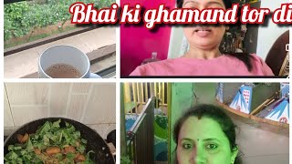 Neha ne Bhai ki ghamand tor diyadaily routine prity home kitchen [upl. by Anawat240]