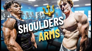 Classic Shoulders amp Arms Workout  BesteProtein Meal [upl. by Chaworth920]